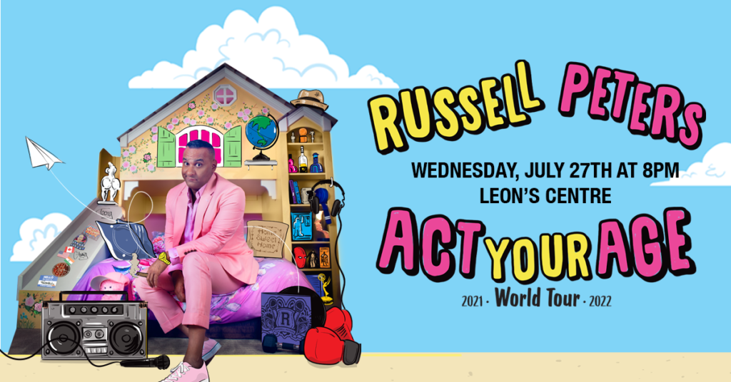 Russell Peters Work Tour banner